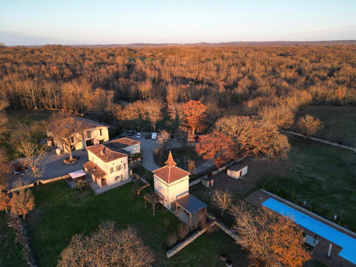 Domaine De Fangal, Pgeonnier 2P, Maison 8P - Piscine 25M - Gites Climatises Septfonds Экстерьер фото